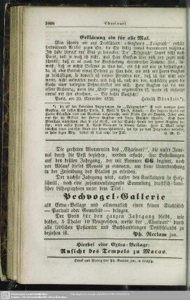 Erklärung ein für alle Mal