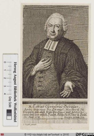 Bildnis Tobias Ehrenfried Gebauer