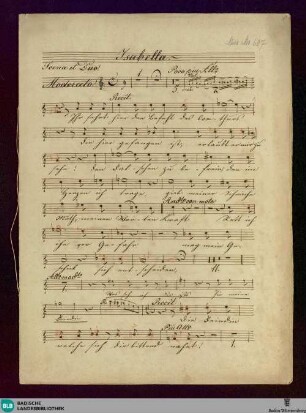 La Juive. Excerpts - Don Mus.Ms. 607 : V (2), orch