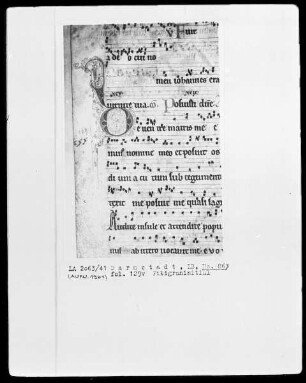Graduale — Initiale D (e ventre matris), Folio 129verso