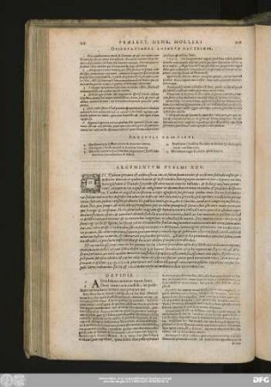 Argumentum Psalmi XXV.