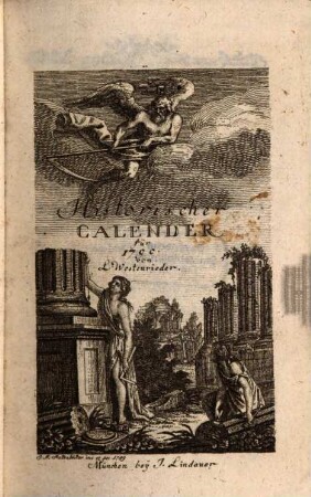 Historischer Calender, 1790