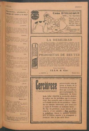 Observaciones, advertencias y consejos del hombre a la mujer