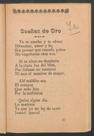 Sueños de oro