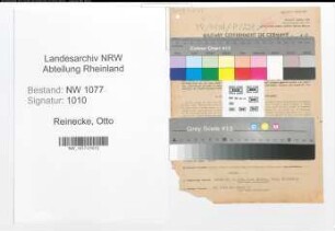 Entnazifizierung Otto Reinecke , geb. 02.01.1909 (Kriminalbeamter)