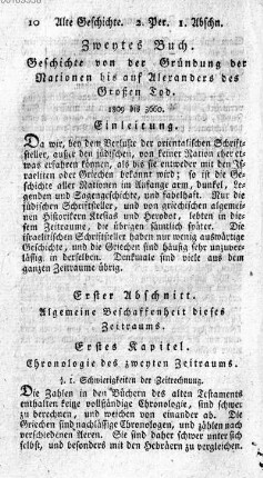 Erster Abschnitt. Algemeine Beschaffenheit dieses Zeitraums