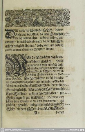 Leichenpredigt : Der Text. Eingang. Abhandlung. Anwendung.