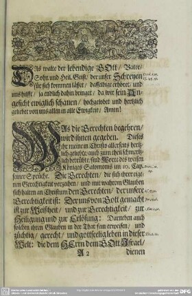 Leichenpredigt : Der Text. Eingang. Abhandlung. Anwendung.