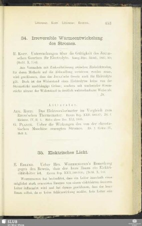 35. Elektrisches Licht