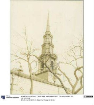 Boston, 1, Park Street, Park Street Church, Kirchenturm