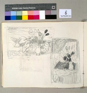 Stilleben mit Blumenvase