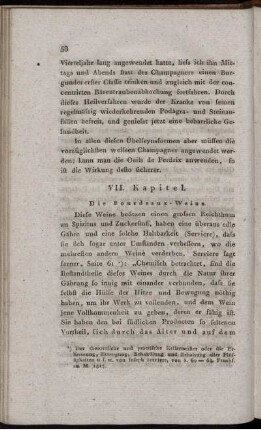 VII. Kapitel. Die Bourdeaux - Weine
