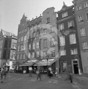 Bürgerhäuser der ul. Długa (Langgasse) Danzig