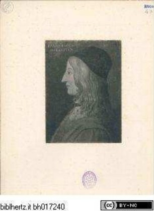 Portrait des Giovanni Pico della Mirandola