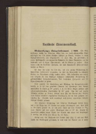 10. Ausübende Steuermannskunst