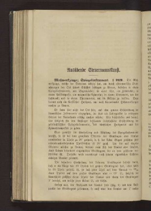 10. Ausübende Steuermannskunst