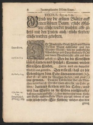 Textus. Syr. 14. v. 19.