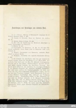 Anmerkungen und Berufungen zum siebenten Buch.