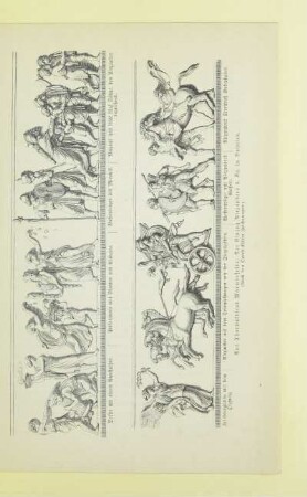 Aus Thorwaldsens Marmorfries: Der Einzug Alexanders d. Gr. in Babylon