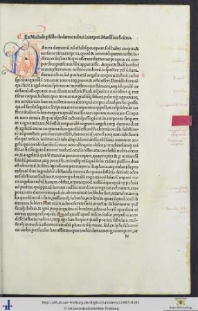 Ex Michaele psello de dæmonibus interpres Marsilius ficinus