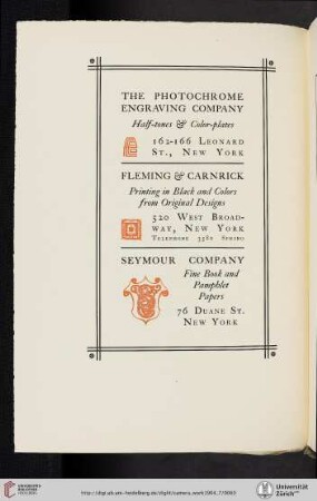 Fleming Carnrick [Printing in Black and Colors]