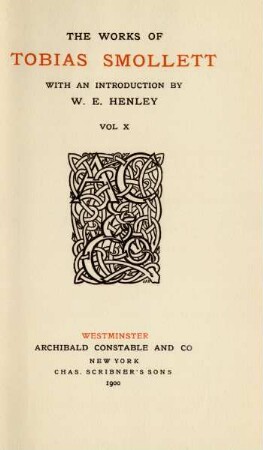 Vol. 10: The adventures of Sir Launcelot Greaves