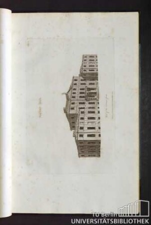 Plate 6. Malvern Hall. View of the Entrance front.