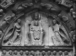 Königsportal — Portal Unserer Lieben Frau — Tympanon