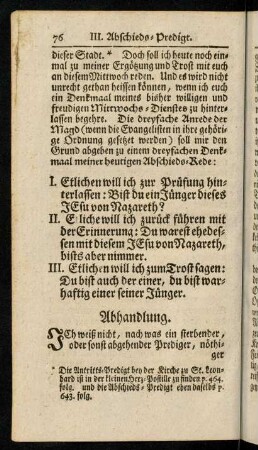 76-93, Abhandlung