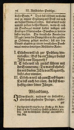76-93, Abhandlung