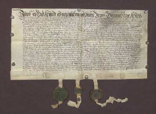 Übereinkunft der Einwohner der Stäbe zu Stollhofen, Schwarzach und Vimbuch wegen Erbauung und Vollendung eines Siechenhauses