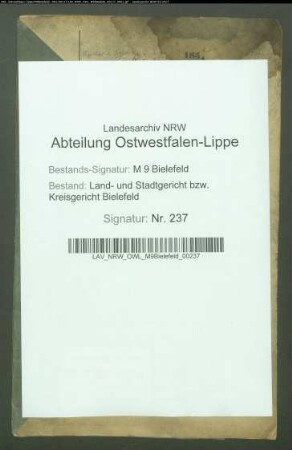 Plass, Franz, Schneidermeister, Bielefeld. Fischer, Henriette Wilhelmine, Bielefeld