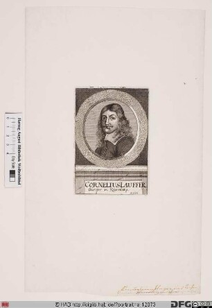 Bildnis Cornelius Lauffer