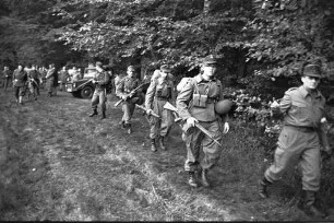 Vergleichswettkampf "Rallye Militaire" der Bundeswehr-Reservisten Nordbadens.