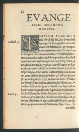 Evangelium Secundum Marcum.