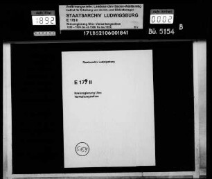 Gemeinderechtsverhältnisse in Königseggwald, Lampertsweiler, Laubach, Mengen, Mieterkingen, Moosheim und Musbach