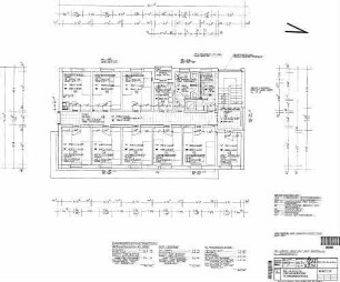 Aalen: Sozialgebäude, Durchbrüche und Aussparungen siehe Blatt 20 Nebengeb. Sozialgebäude