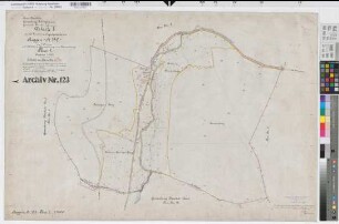 Meschede Land (Meschede), Löllinghausen (Meschede), Zusammenlegung Heggen, Urkarte II Löllinghausen Flur 1