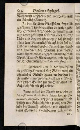 614-624, II. Alldieweil aber in der Profession die geistliche ...