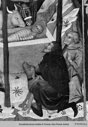 Triptychon : Anbetung der Hirten