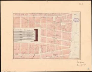 Hauptbahnhof, Frankfurt/Main: Lageplan 1:2500