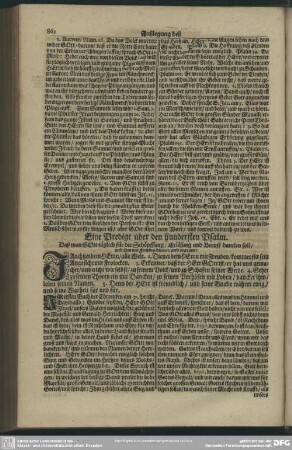 Eine Predigt über den hundertsten Psalm