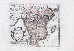 SpezialKarte von des Königreichs Schweden südlichen Provinzen. Nro. 68