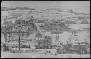 Bad Gottleuba. Heilstätte im Winter