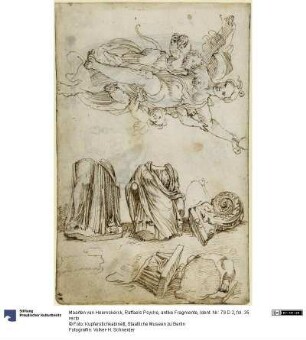 Raffaels Psyche, antike Fragmente