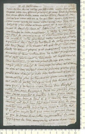 Brief von Marie-Anne Chamisso  und Louis Marie Chamisso  an Eugène de Chamisso