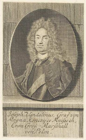 Bildnis des Józef Wandalin Mniszech, Graf von Konczyce