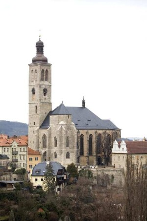 Stadtanlage, Katholische Kirche Sankt Jakob, Kuttenberg, Tschechische Republik