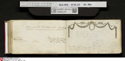 Stammbuch des Ernst Philipp Ludwig Zellmann (1763-1795) aus
                           Braunschweig