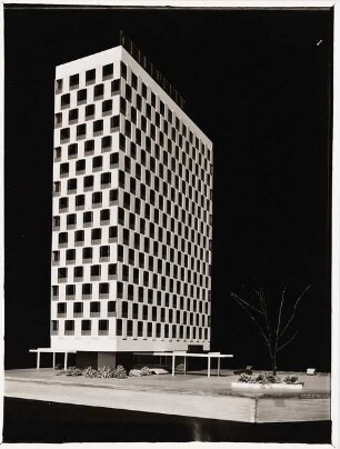 Telefunken-Hochhaus, Berlin-Charlottenburg: Modellansicht